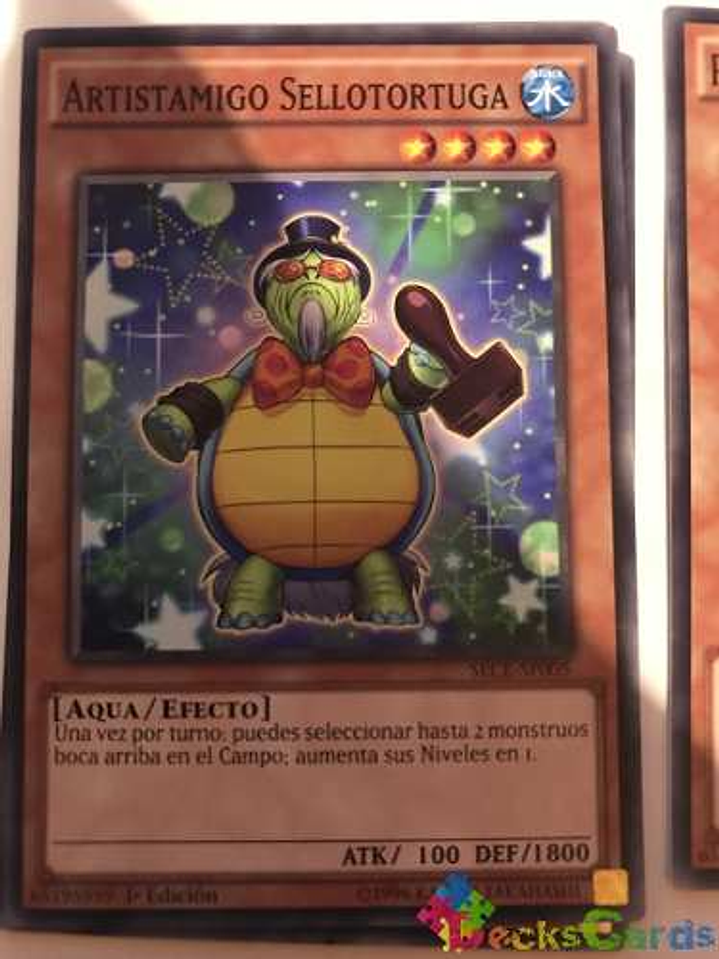 Performapal Stamp Turtle - sece-en005 - Common 1st Edition 1