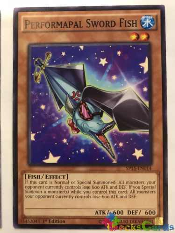 Performapal Sword Fish - sp15-en014 - Common 1st Edition 1