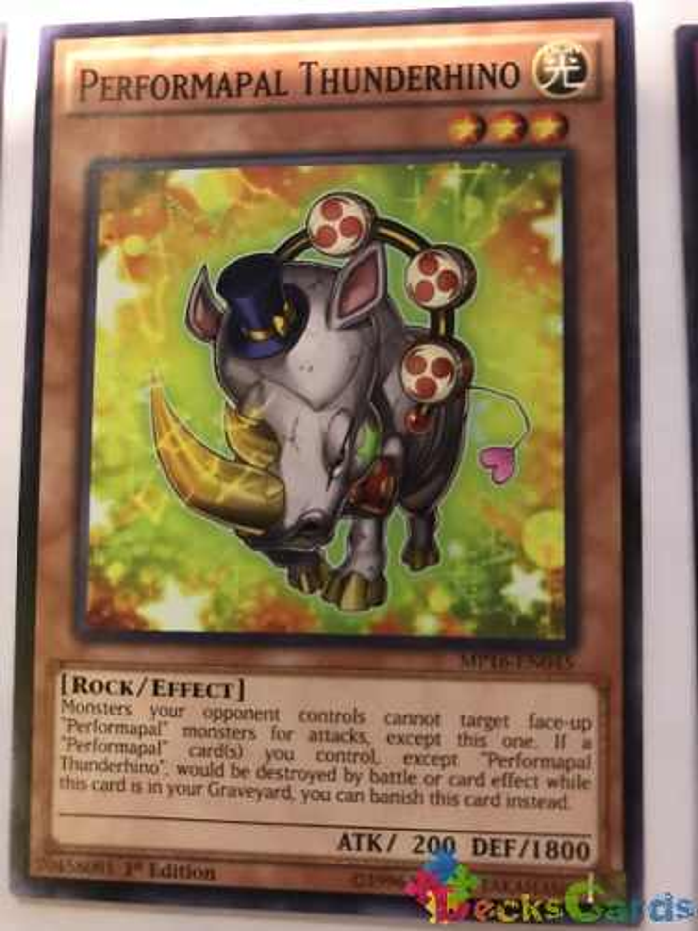 Performapal Thunderhino - mp16-en045 - Common 1st Edition 1