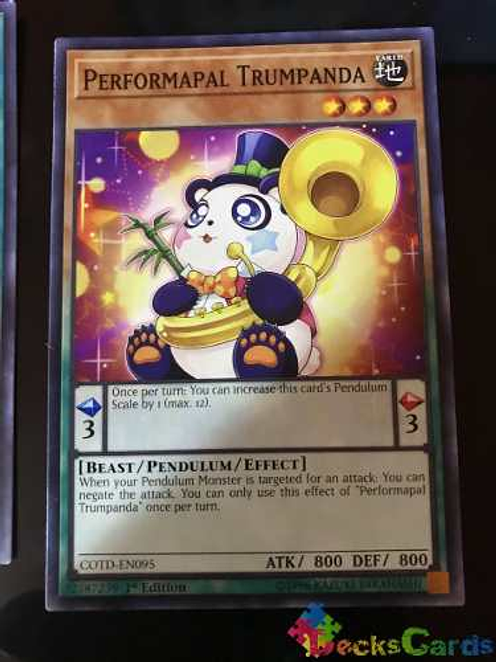 Performapal Trumpanda - cotd-en095 - Common 1st Edition 1