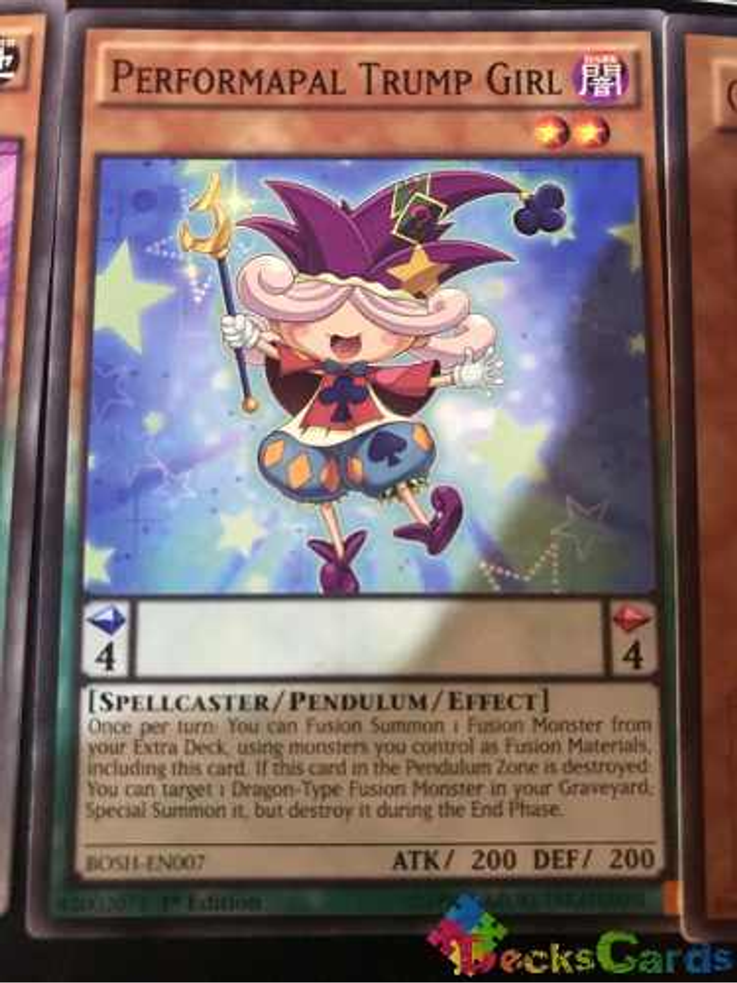 Performapal Trump Girl - bosh-en007 - Common 1st Edition 1