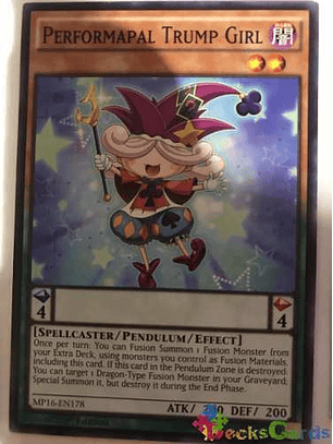 Performapal Trump Girl - mp16-en178 - Common 1st Edition