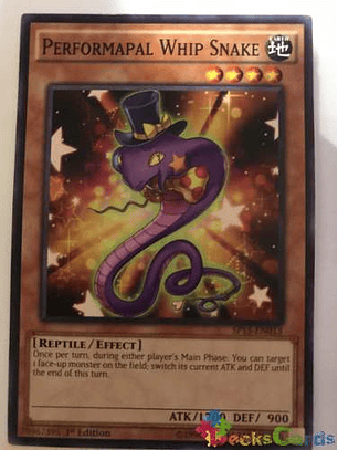 Performapal Whip Snake - sp15-en013 - Common 1st Edition