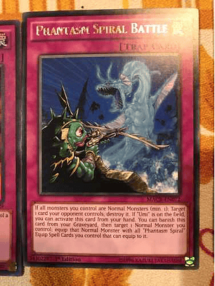 Phantasm Spiral Battle - macr-en072 - Rare 1st Edition