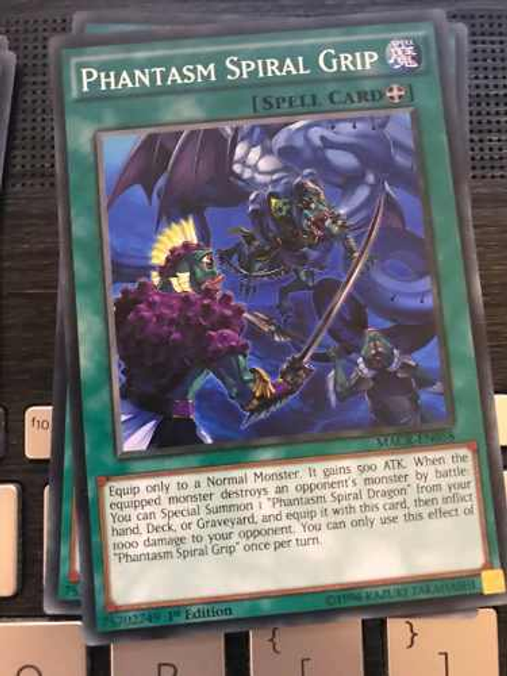 Phantasm Spiral Grip - macr-en058 - Common 1st Edition 1