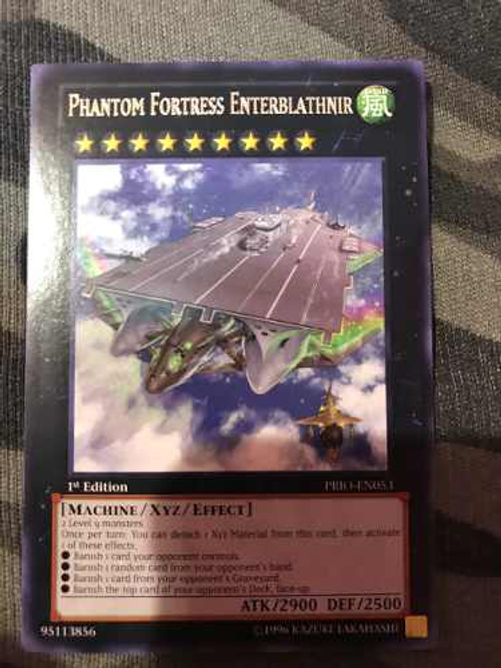 Phantom Fortress Enterblathnir - PRIO-EN053 - Rare 1st Edition 1