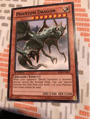 Phantom Dragon - bp02-en065 - Rare 1st Edition