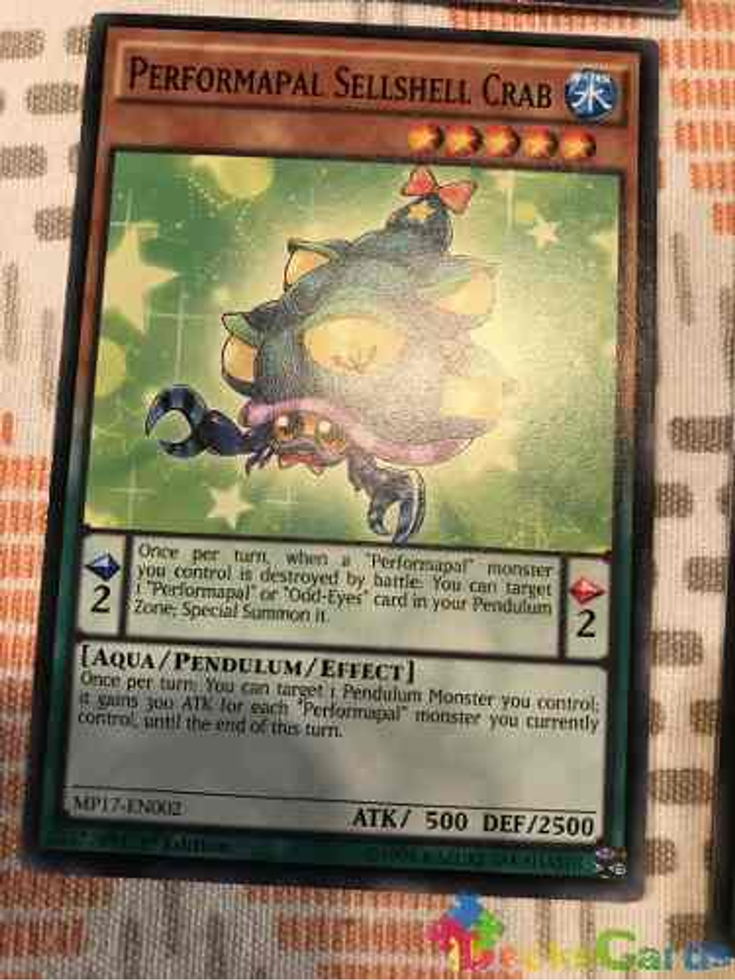 Performapal Sellshell Crab - mp17-en002 - Common 1st Edition 2