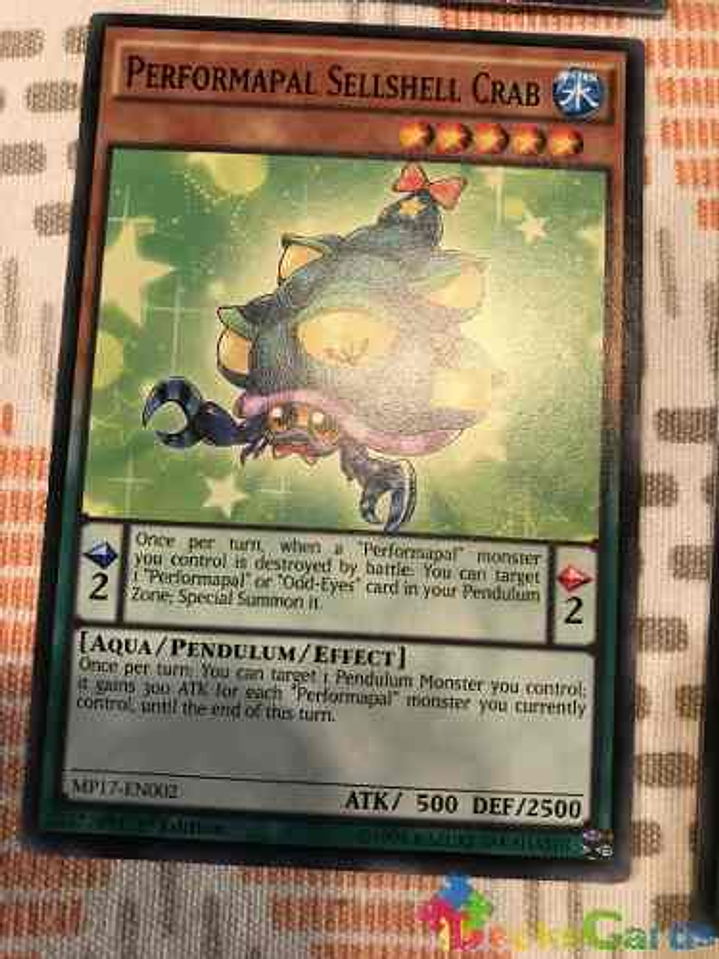 Performapal Sellshell Crab - mp17-en002 - Common 1st Edition 2