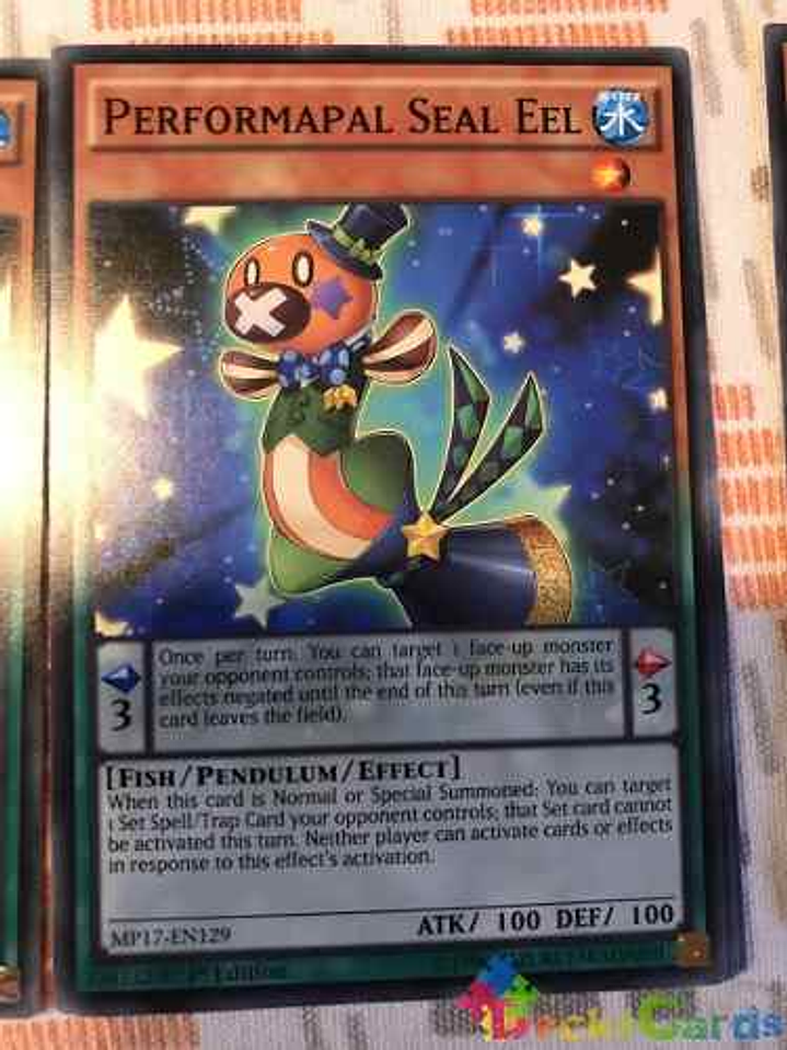 Performapal Seal Eel - mp17-en129 - Common 1st Edition 2