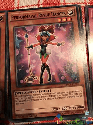 Performapal Revue Dancer - macr-en003 - Common 1st Edition
