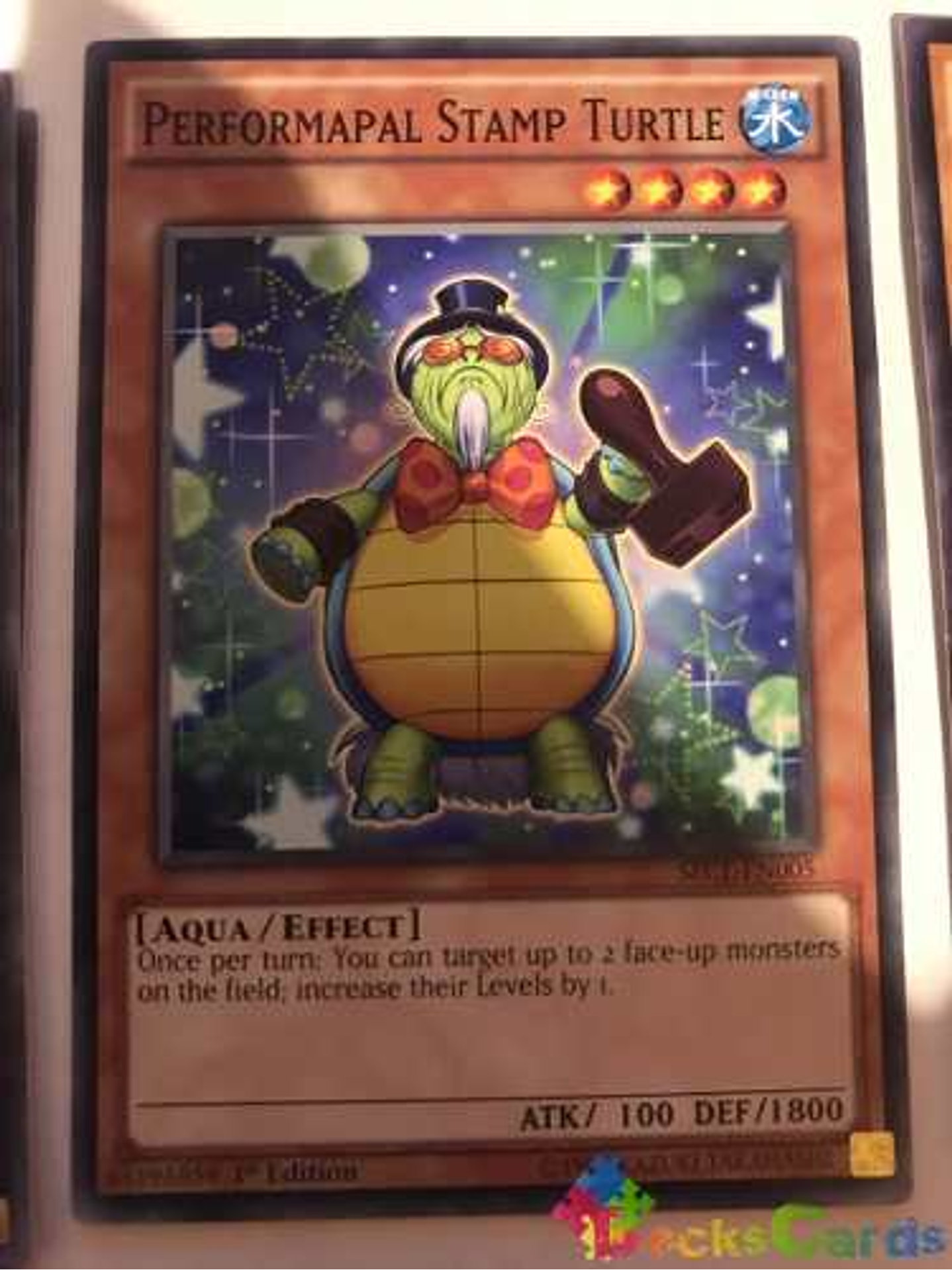 Performapal Stamp Turtle - sece-en005 - Common 1st Edition 2