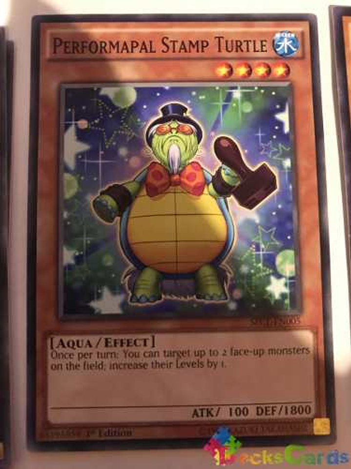 Performapal Stamp Turtle - sece-en005 - Common 1st Edition 2