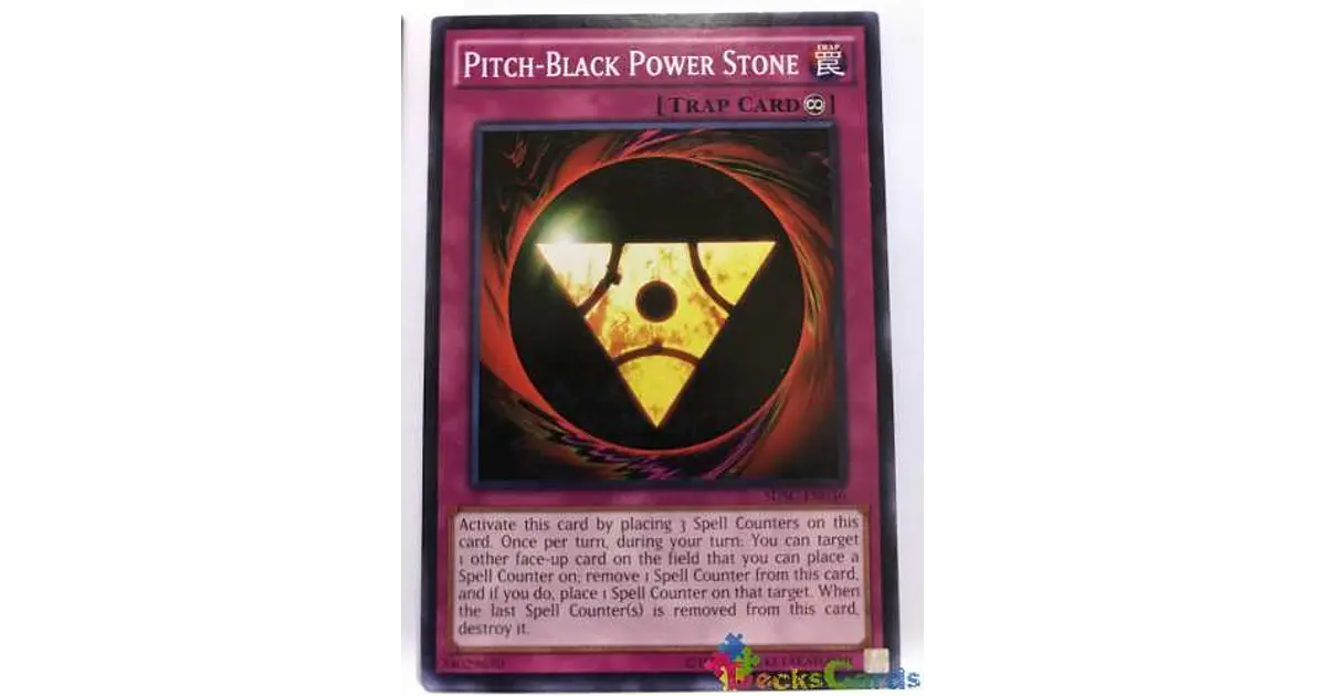 Yu-Gi-Oh! - Pitch-Black Power Stone (SDSC-EN036) - Structure Deck