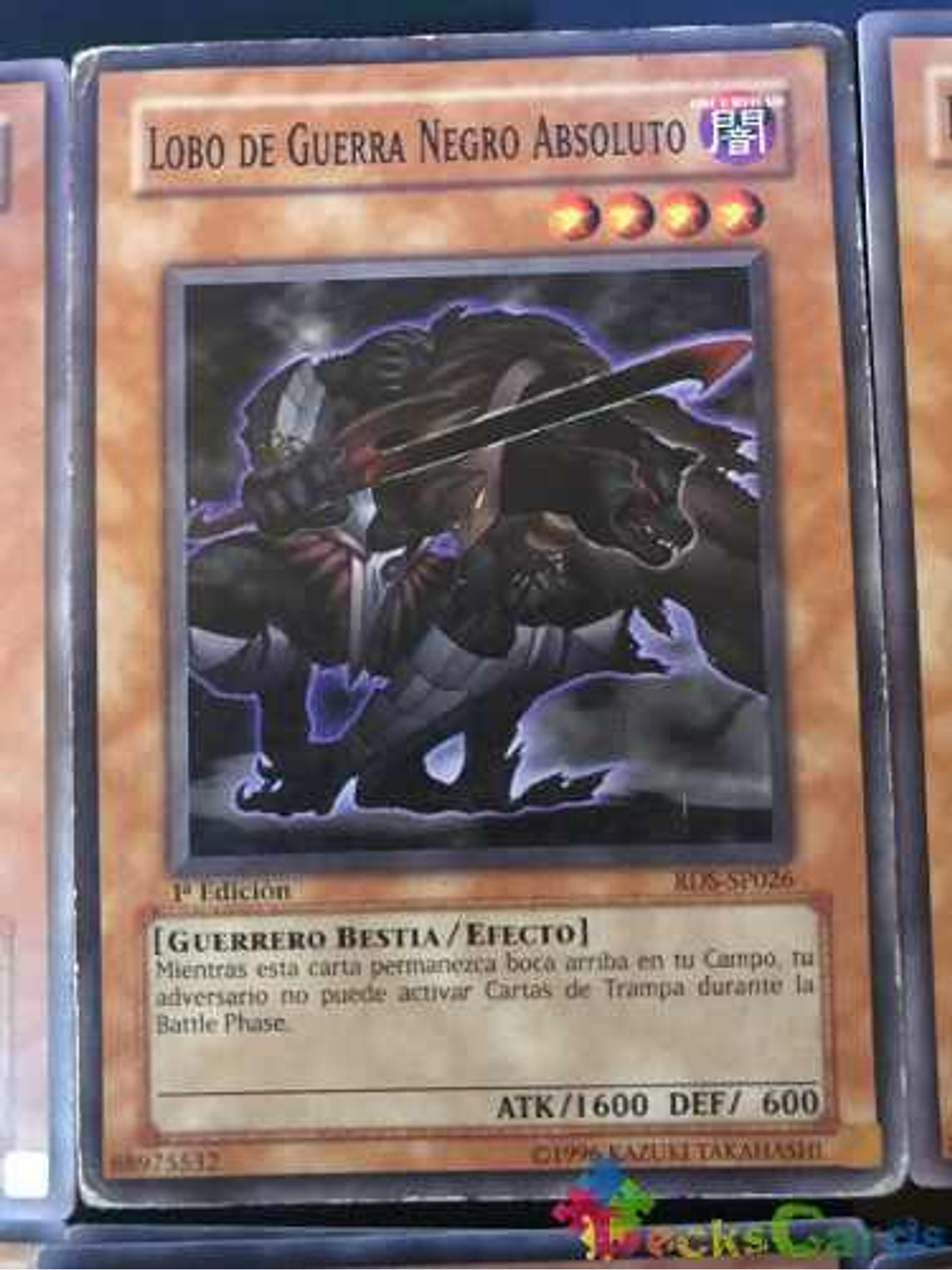 Pitch-black Warwolf - rds-en026 - Common 1st Edition 1