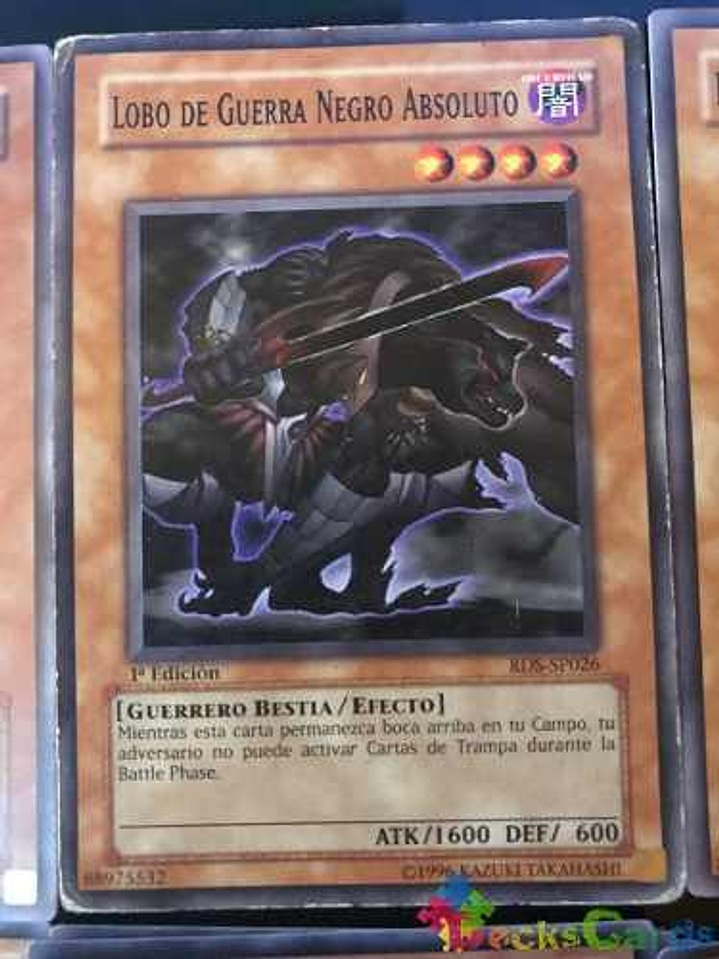 Pitch-black Warwolf - rds-en026 - Common 1st Edition 1