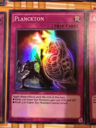 Planckton - wsup-en039 - Super Rare 1st Edition