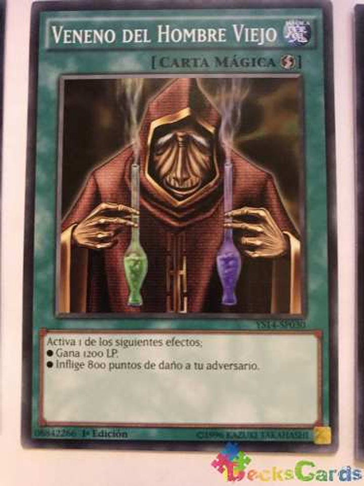 Poison Of The Old Man - ys14-en030 - Common 1st Edition 1