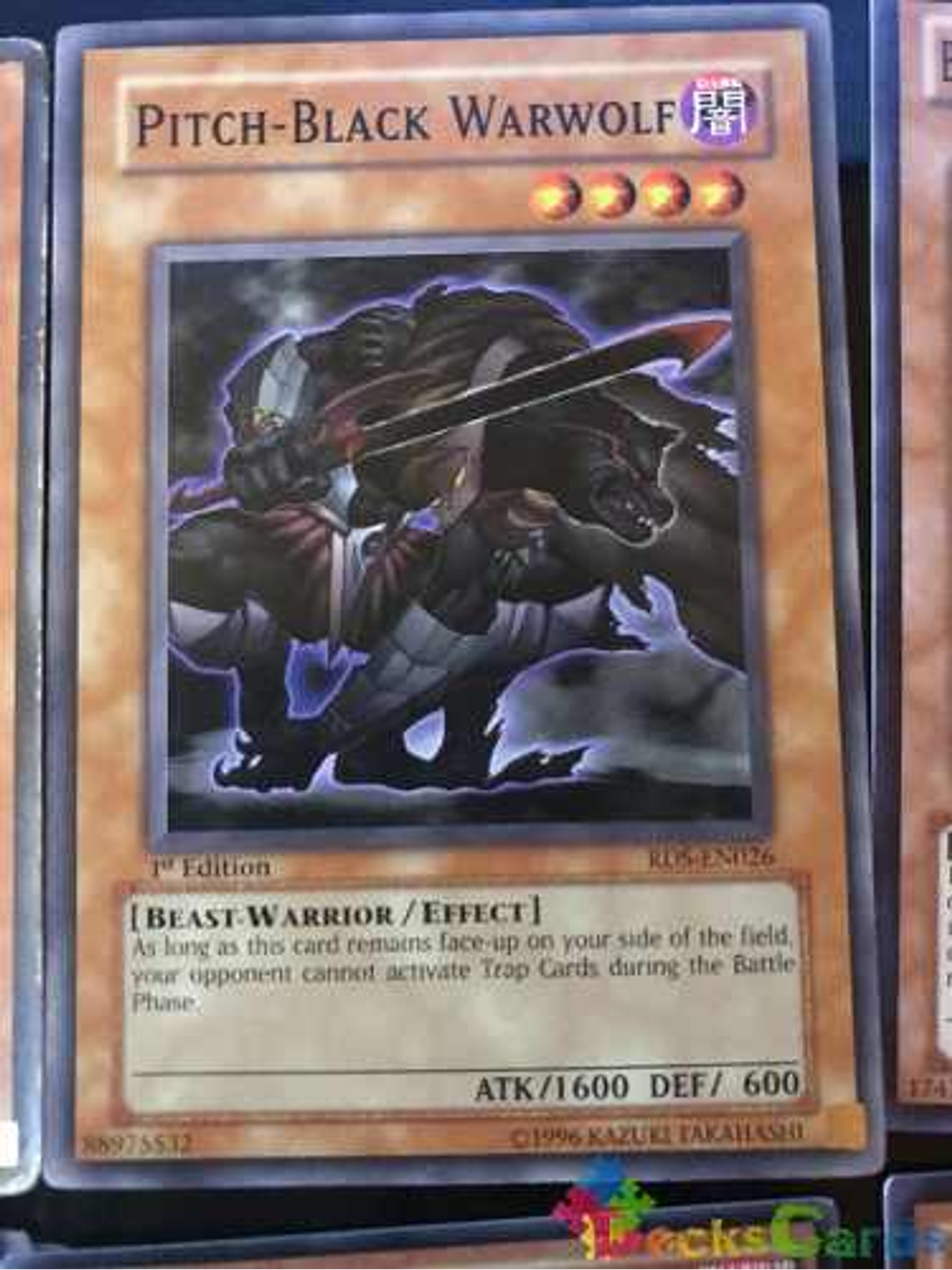 Pitch-black Warwolf - rds-en026 - Common 1st Edition 2