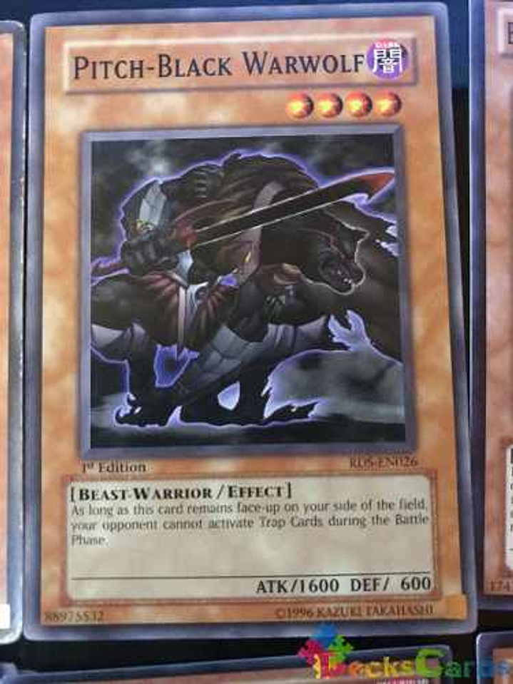 Pitch-black Warwolf - rds-en026 - Common 1st Edition 2