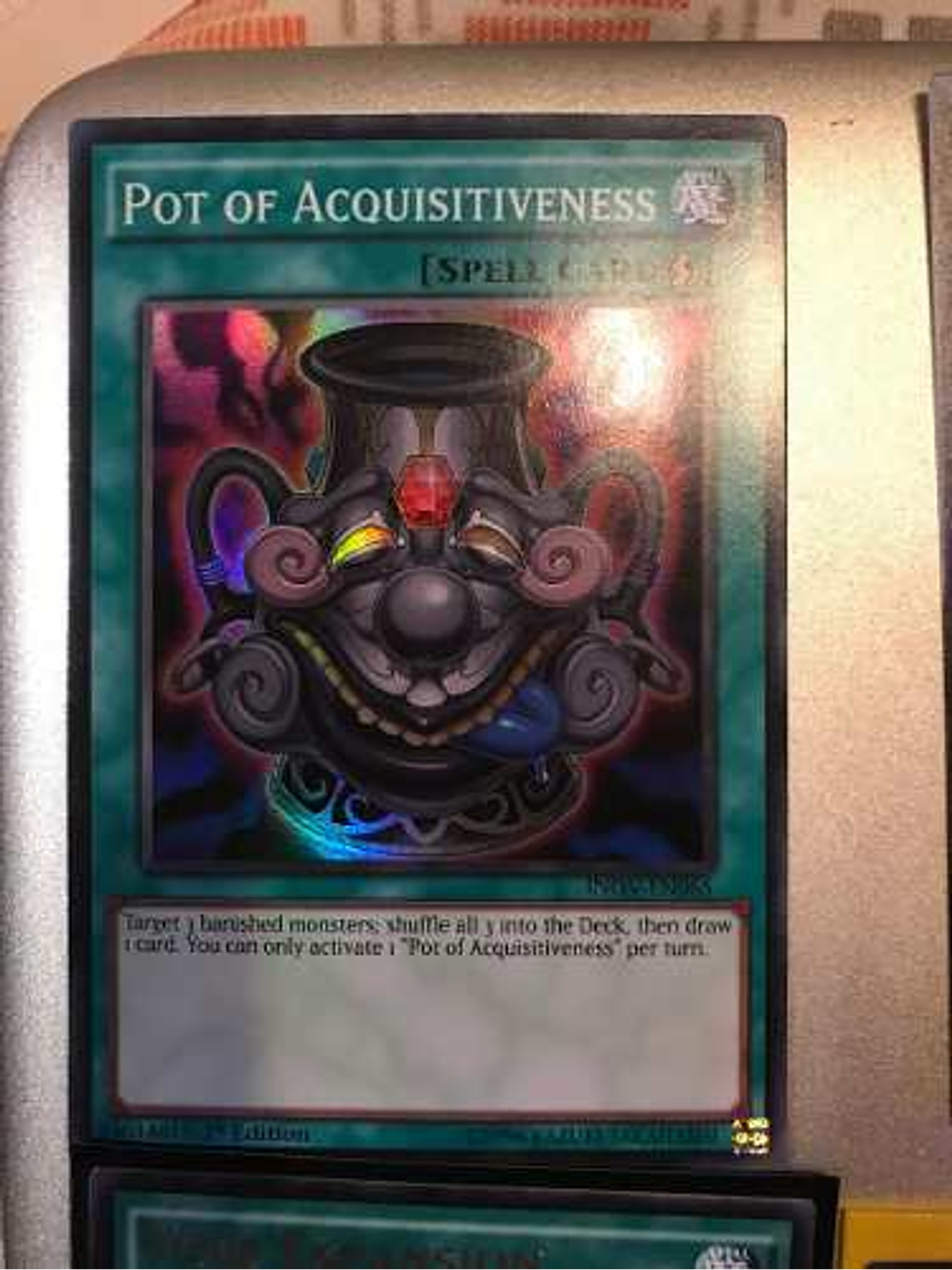 Pot Of Acquisitiveness - inov-en065 - Super Rare 1st Edition 1