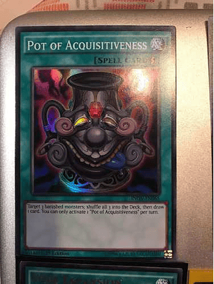 Pot Of Acquisitiveness - inov-en065 - Super Rare 1st Edition