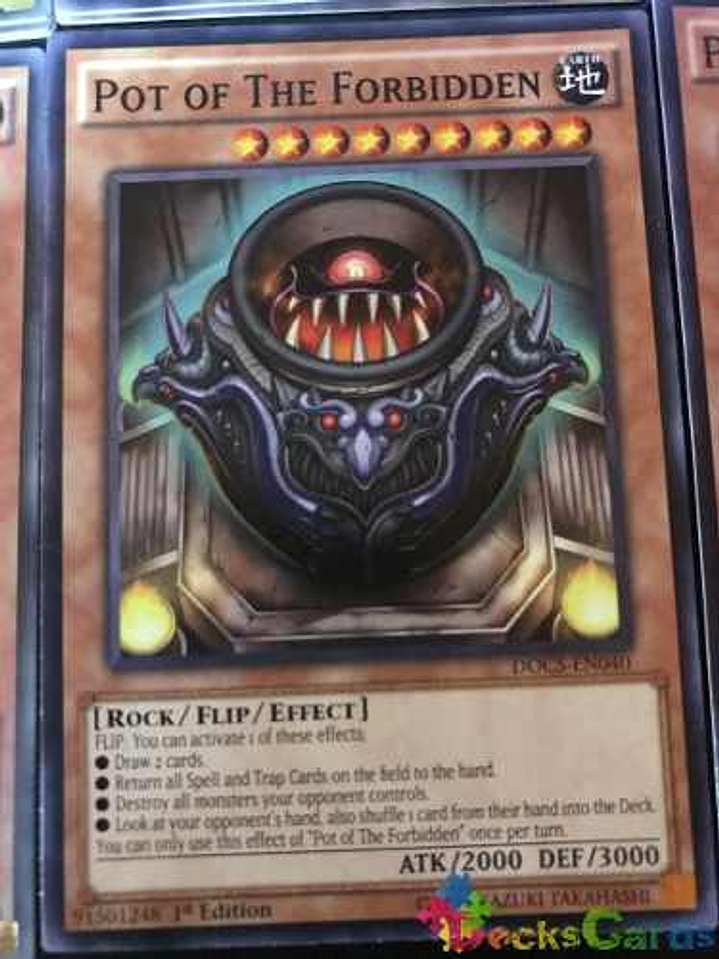 Pot Of The Forbidden - docs-en040 - Common 1st Edition 1