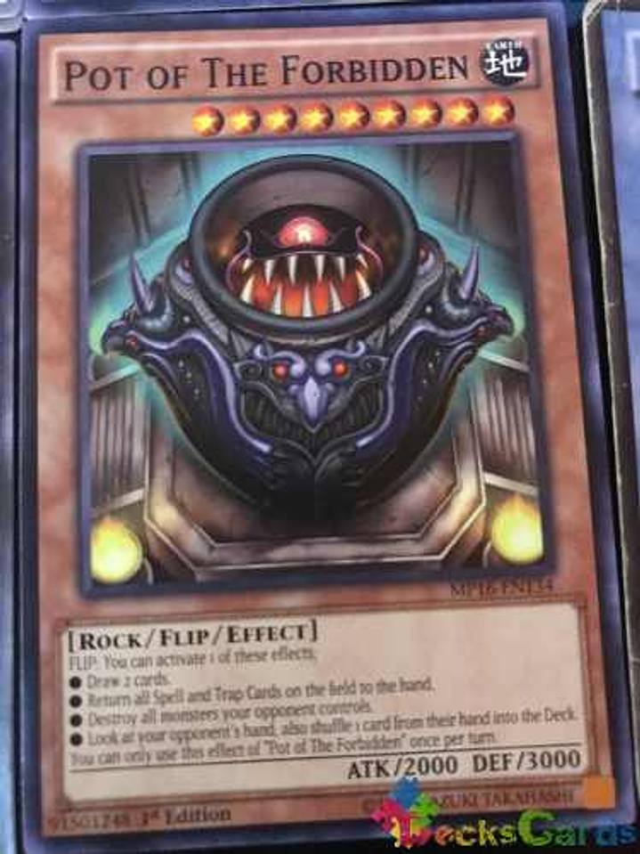 Pot Of The Forbidden - mp16-en134 - Common 1st Edition 1