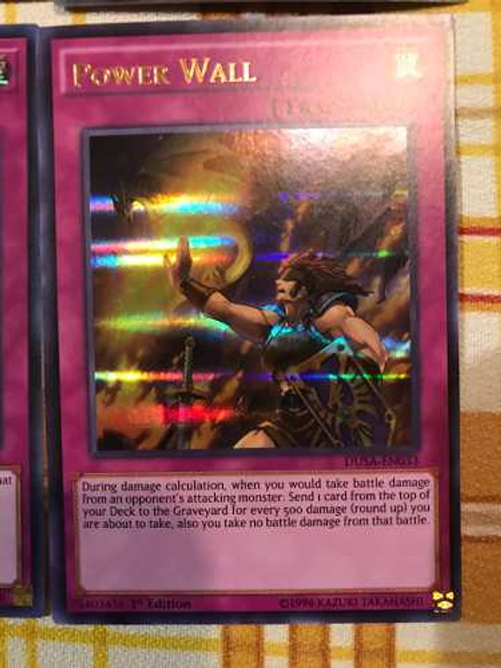 Power Wall - dusa-en033 - Ultra Rare 1st Edition 1