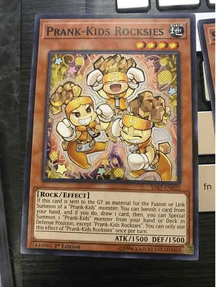 Prank-kids Rocksies - sast-en022 - Common 1st Edition