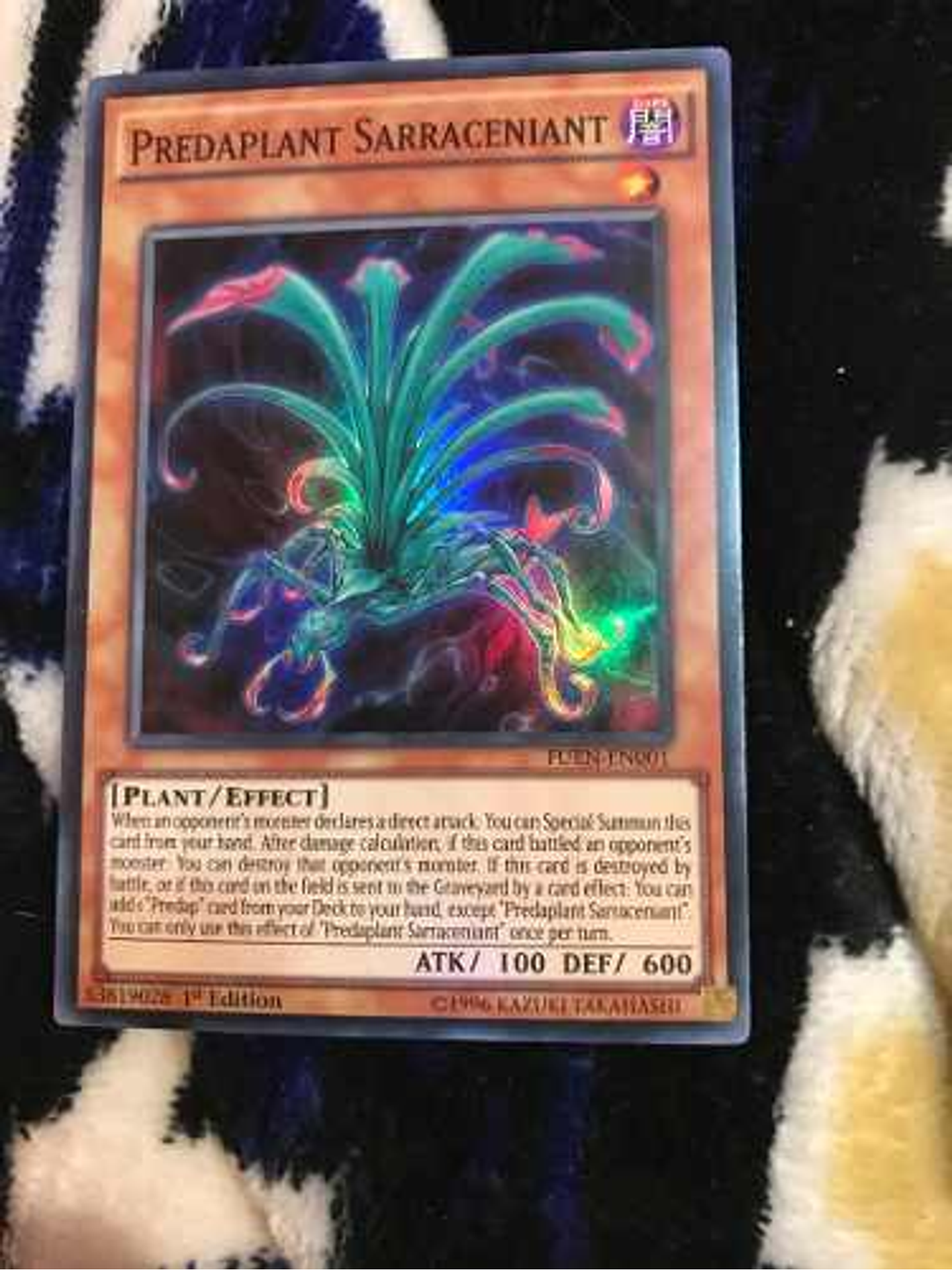 Predaplant Sarraceniant - fuen-en001 - Super Rare 1st Editio 1