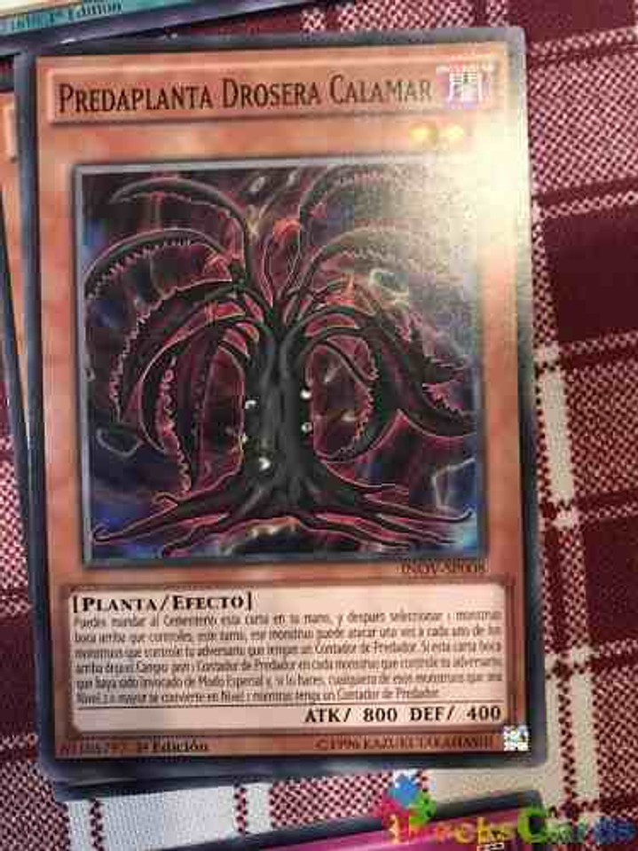 Predaplant Squid Drosera - inov-en008 - Common 1st Edition 1