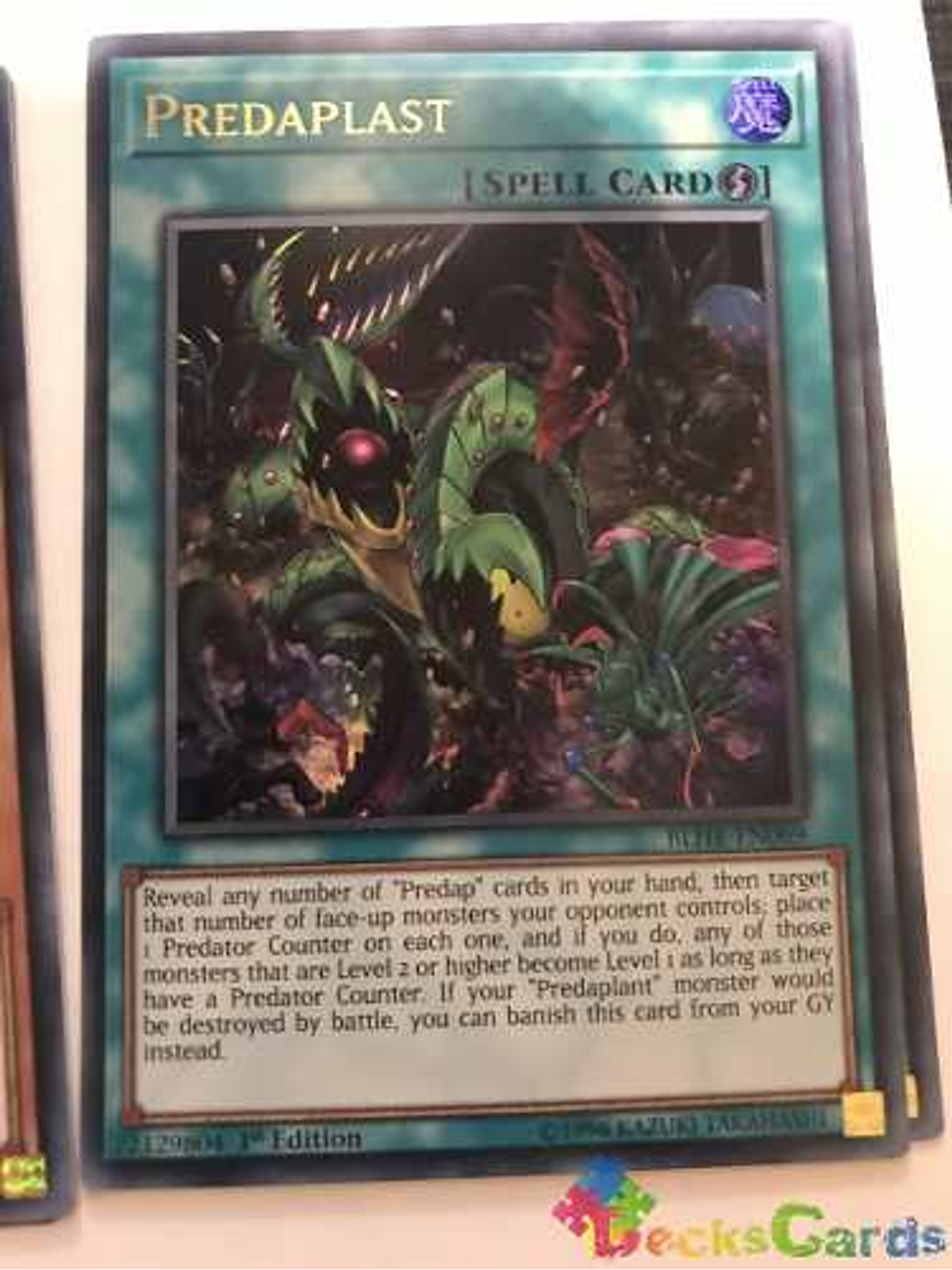 Predaplast - blhr-en069 - Ultra Rare 1st Edition 1