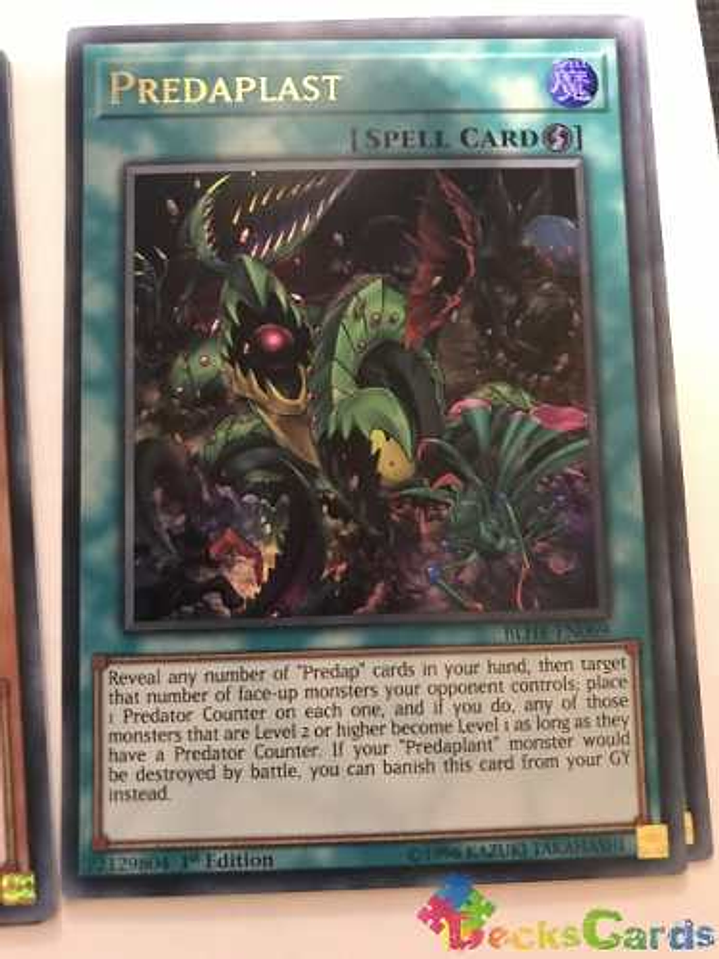 Predaplast - blhr-en069 - Ultra Rare 1st Edition 1