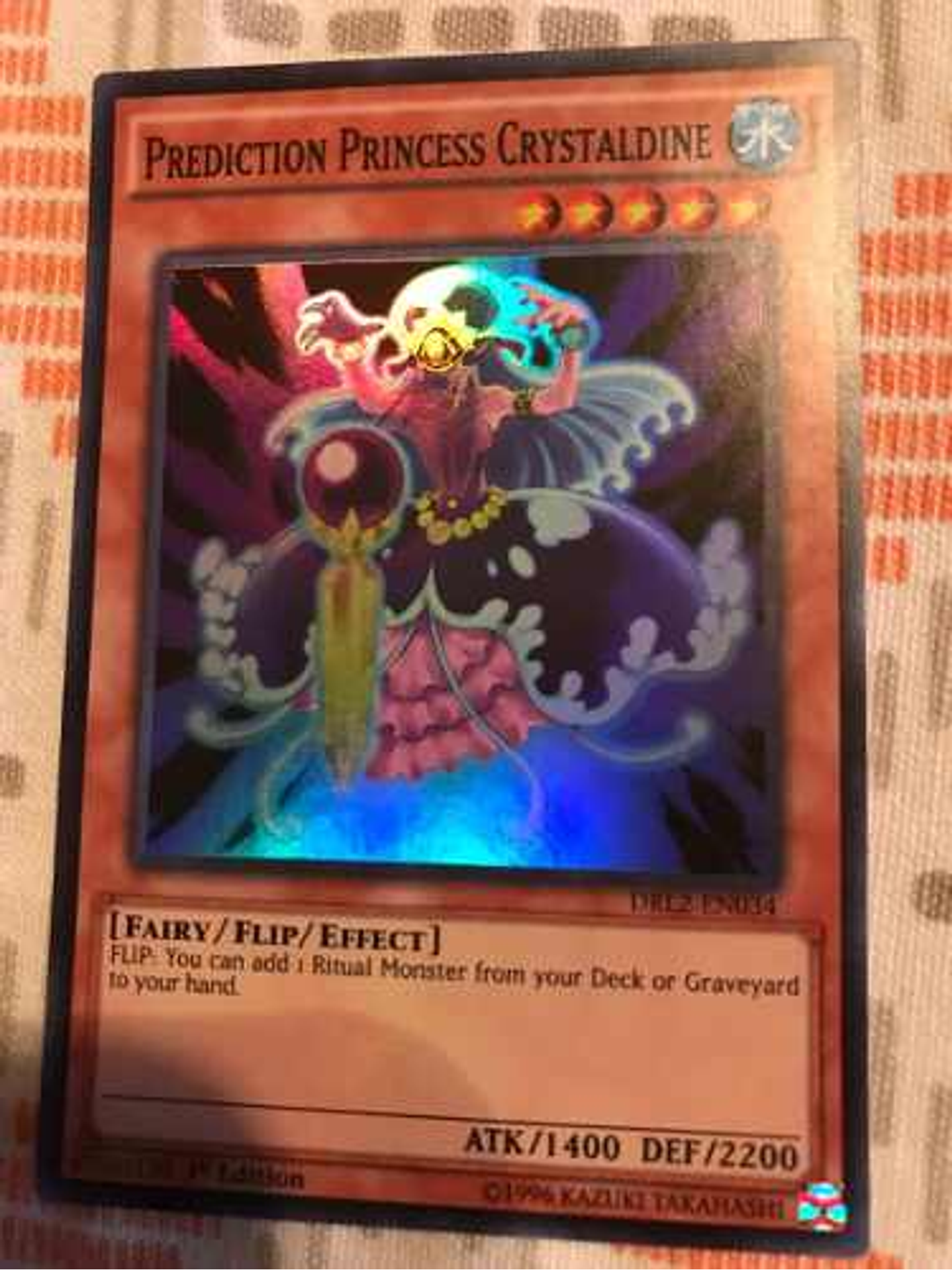 Prediction Princess Crystaldine - drl2-en034 - Super Rare 1st Edition 1