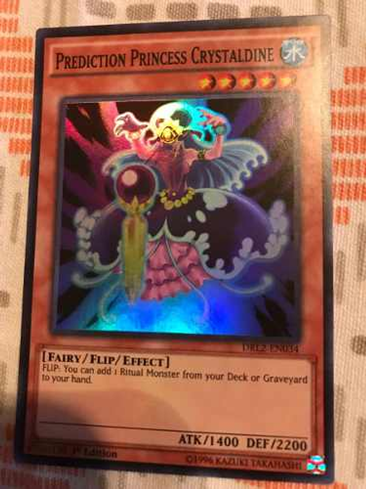 Prediction Princess Crystaldine - drl2-en034 - Super Rare 1st Edition 1