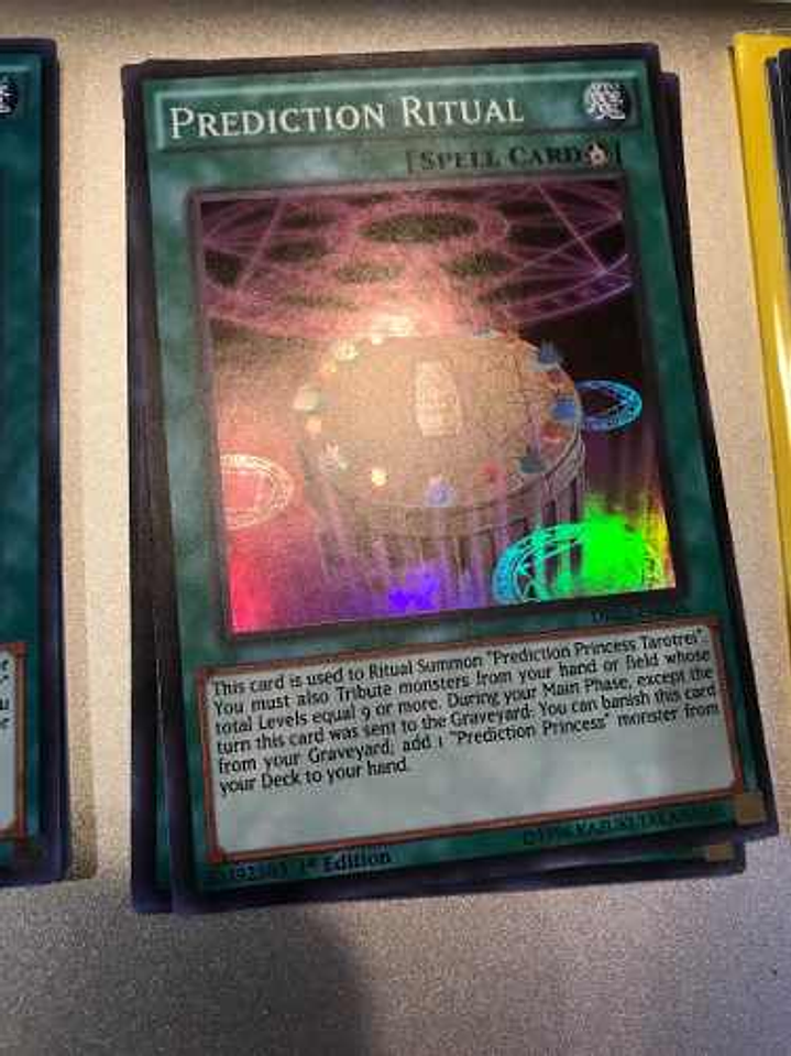 Prediction Ritual - drl2-en036 - Super Rare 1st Edition 1
