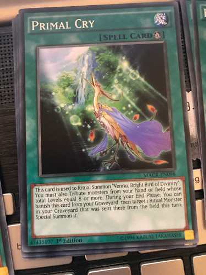 Primal Cry - macr-en098 - Common 1st Edition 1