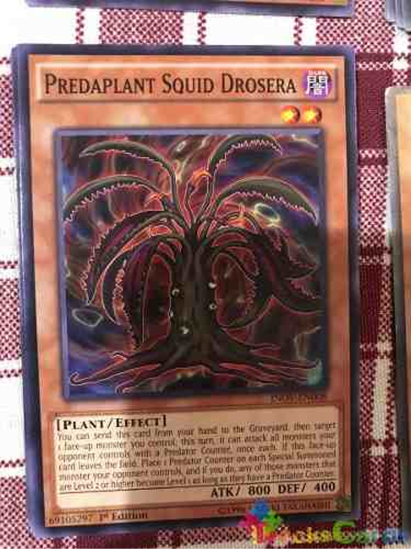 Predaplant Squid Drosera - inov-en008 - Common 1st Edition 2