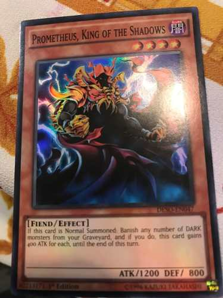 Prometheus, King Of The Shadows - deso-en047 - Super Rare 1st Edition 1