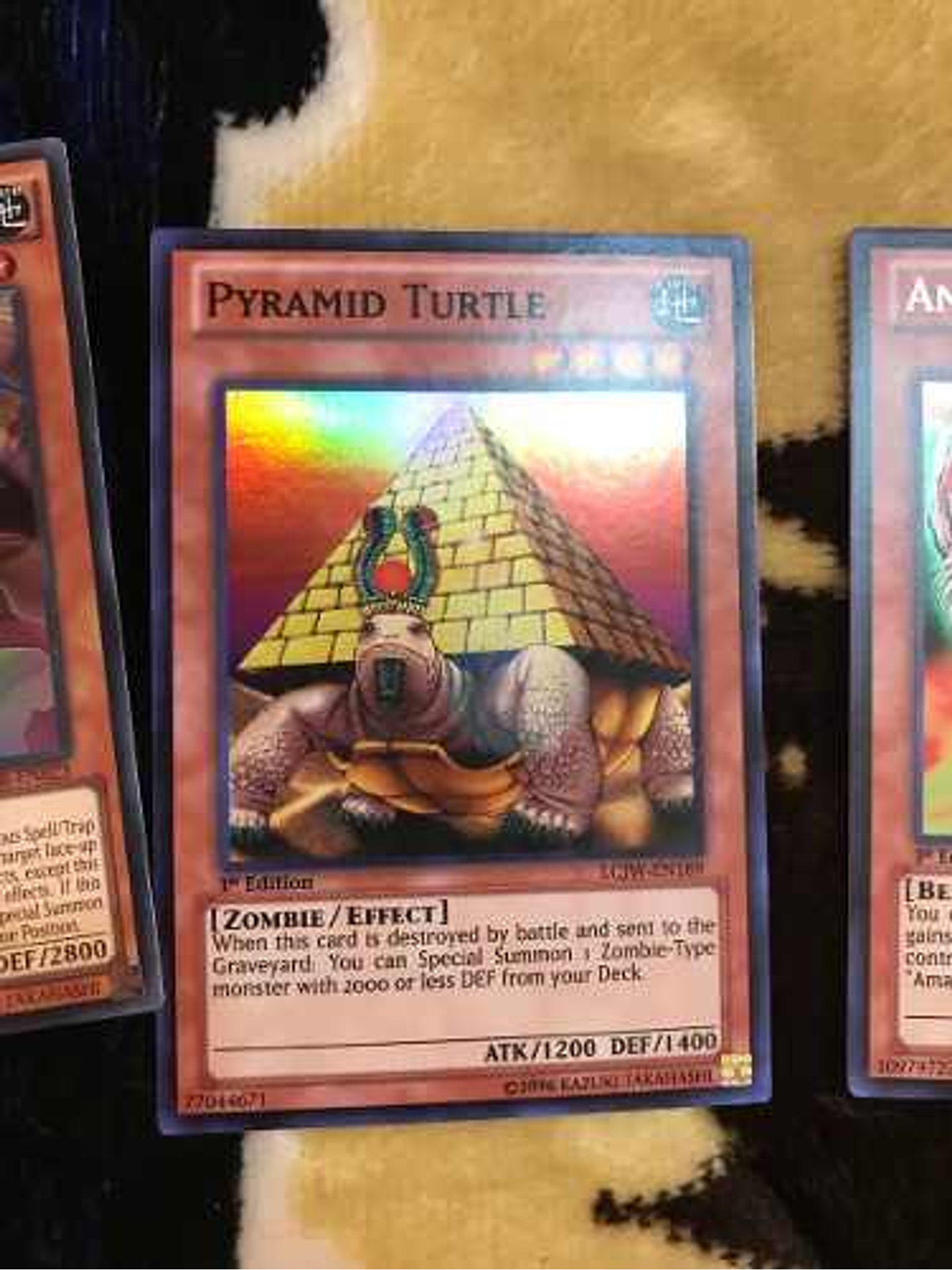 Pyramid Turtle - lcjw-en189 - Super Rare 1
