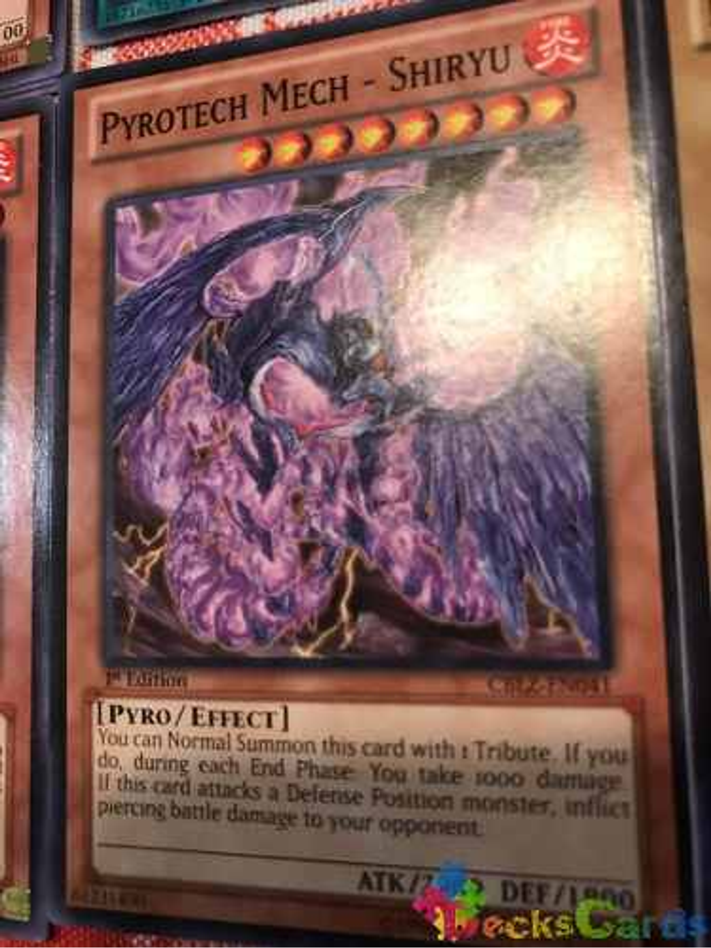 Pyrotech Mech - Shiryu - cblz-en041 - Common 1st Edition 1