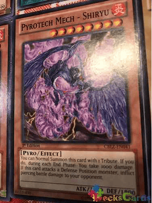 Pyrotech Mech - Shiryu - cblz-en041 - Common 1st Edition