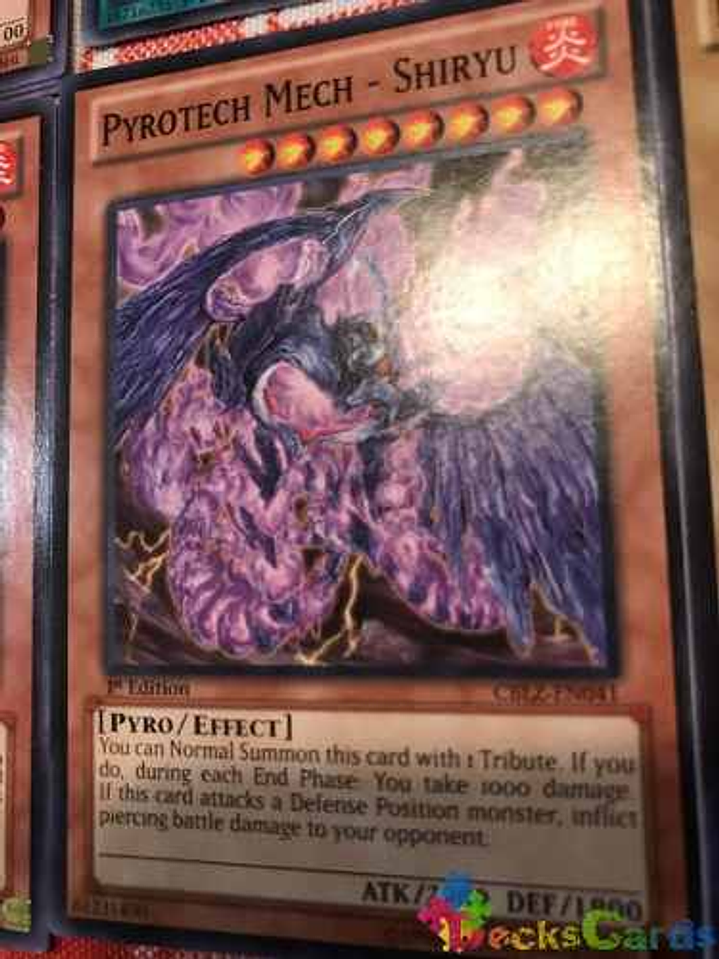 Pyrotech Mech - Shiryu - cblz-en041 - Common 1st Edition 1