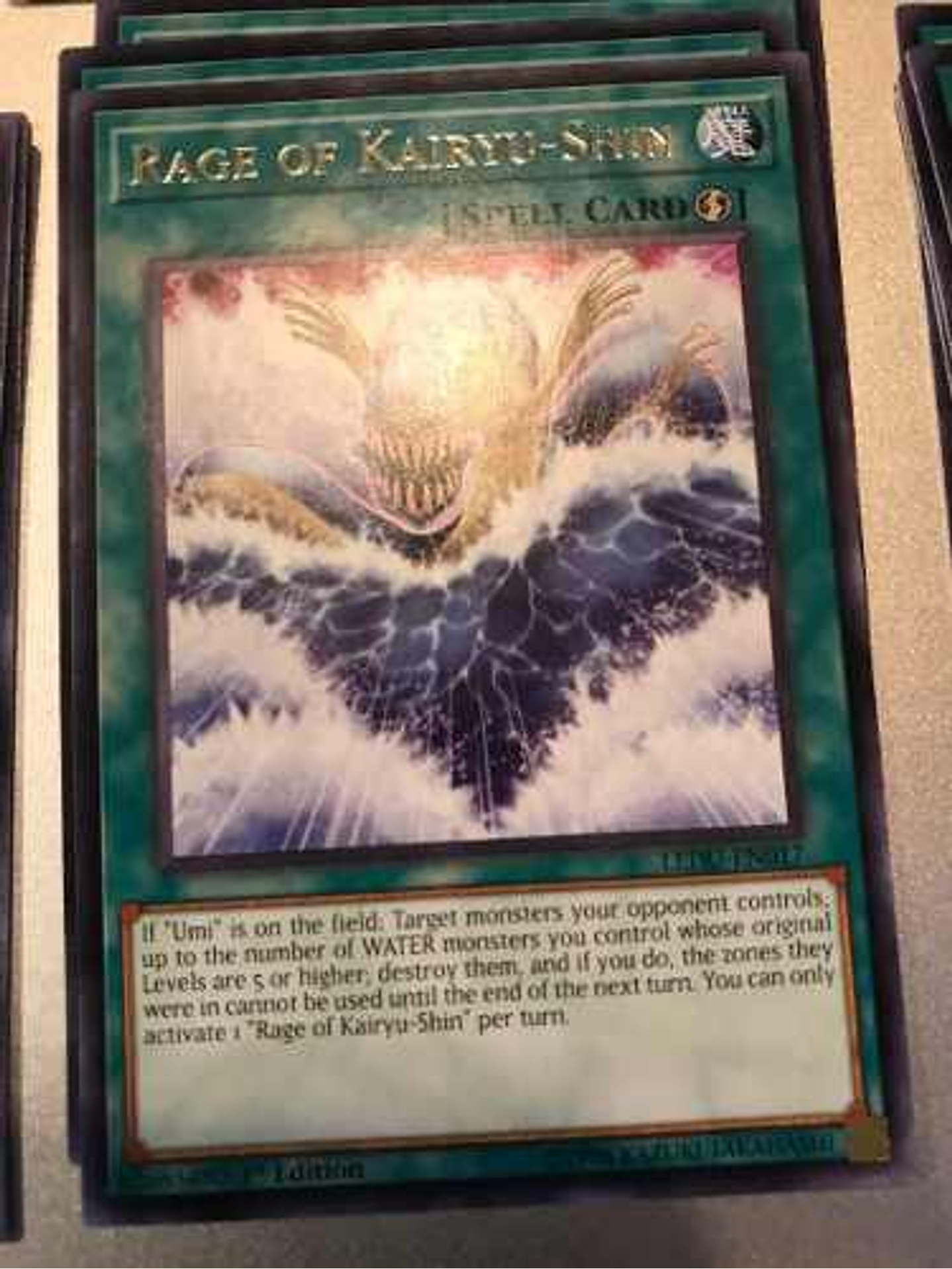 Rage Of Kairyu-shin - ledu-en017 - Rare 1st Edition 1