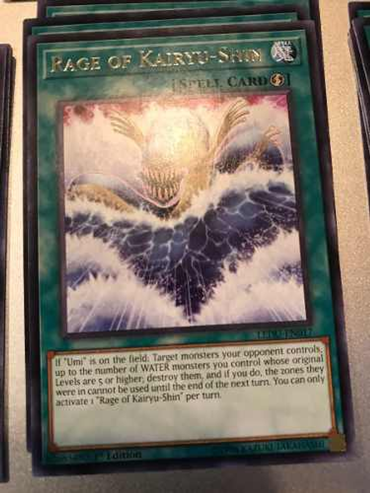 Rage Of Kairyu-shin - ledu-en017 - Rare 1st Edition 1