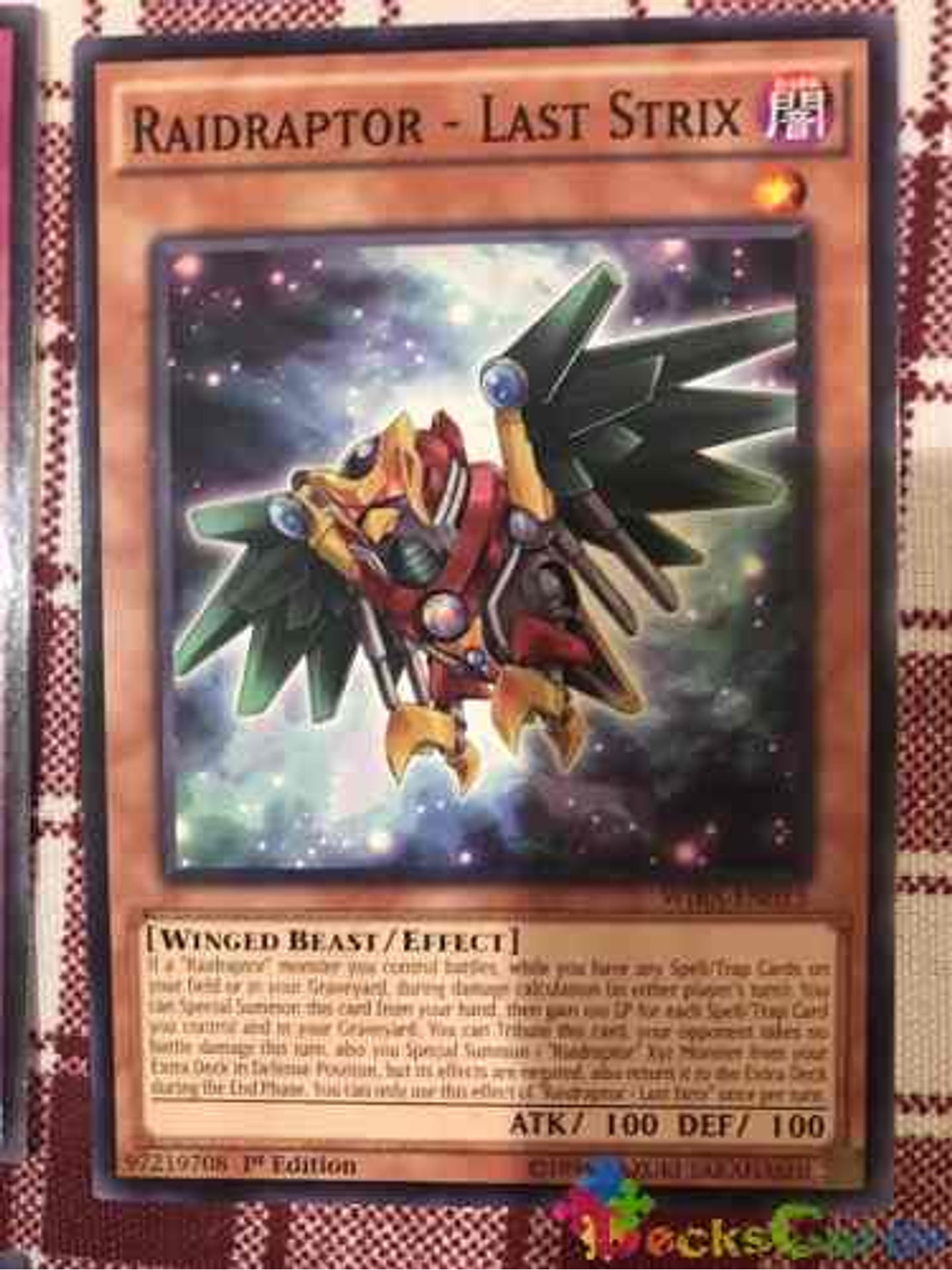 Raidraptor - Last Strix - wira-en015 - Common 1st Edition 1