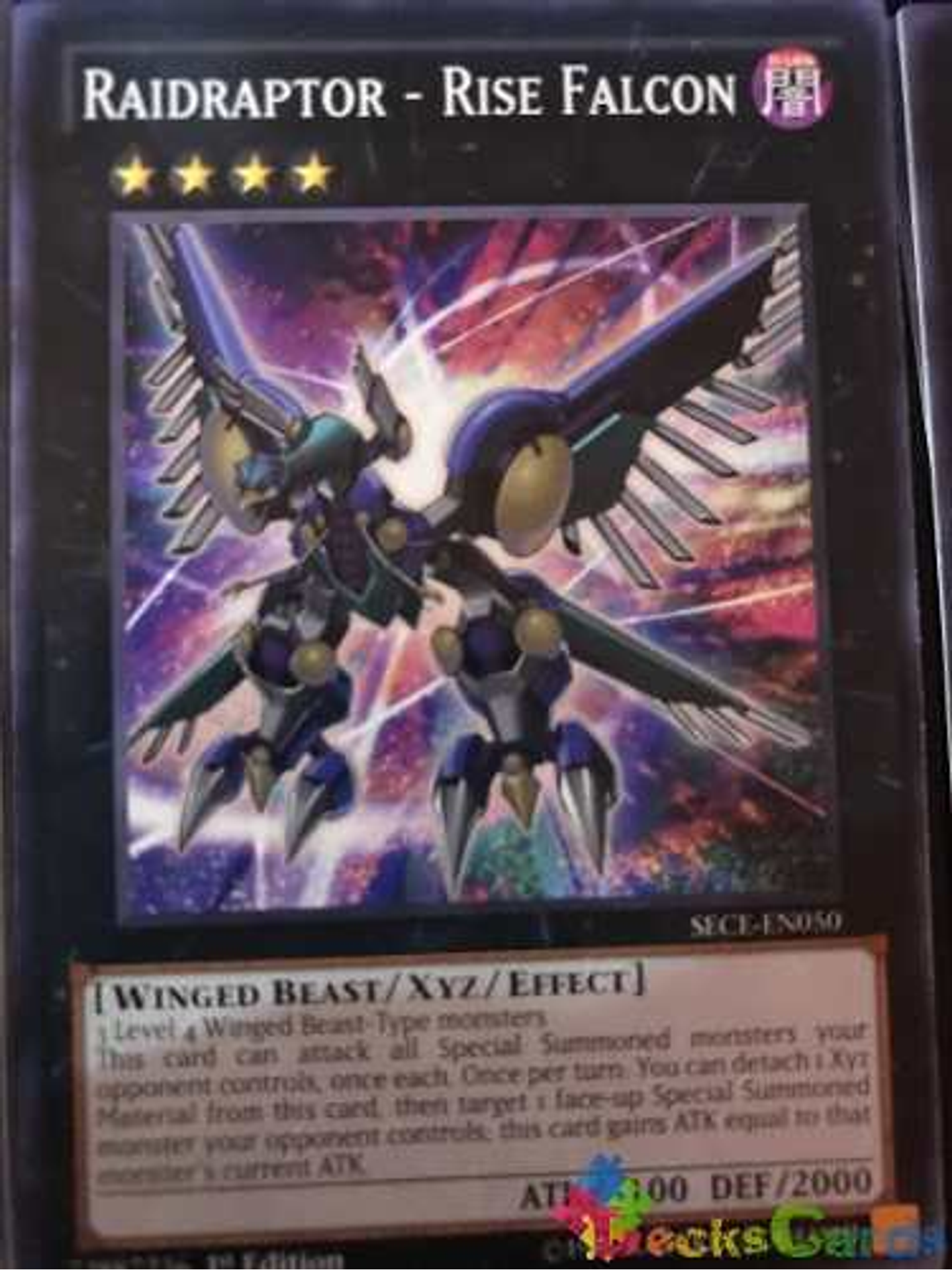 Raidraptor - Rise Falcon - sece-en050 - Common 1st Edition 1