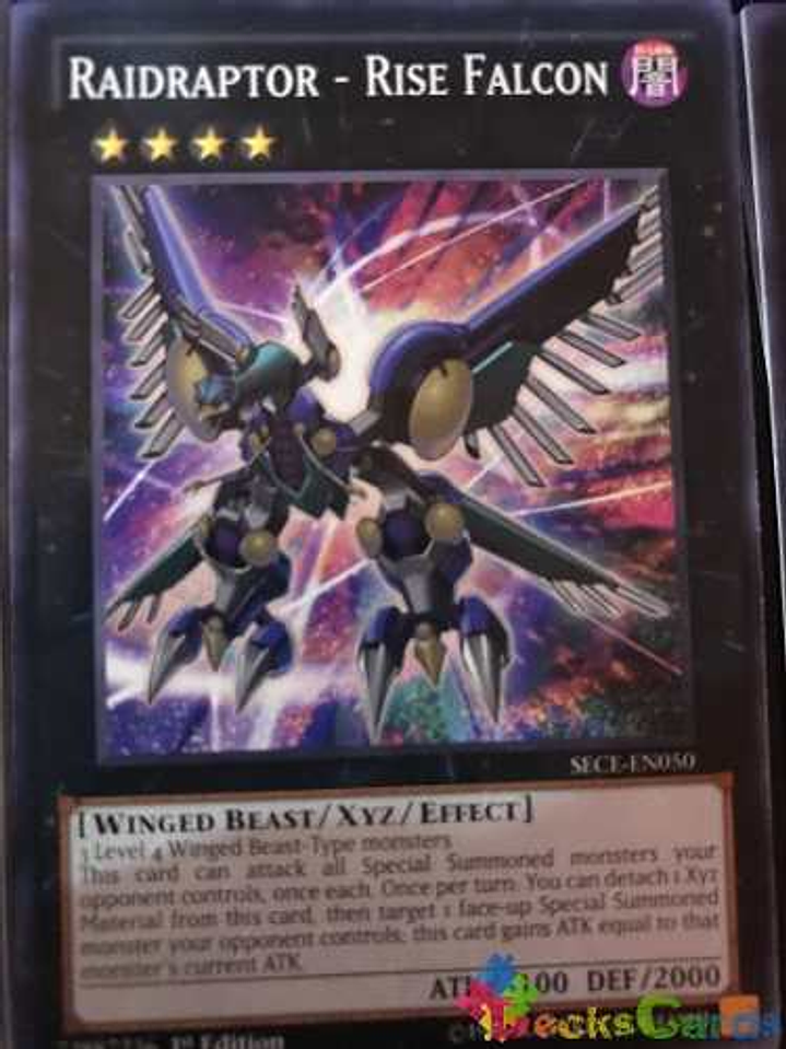 Raidraptor - Rise Falcon - sece-en050 - Common 1st Edition 1