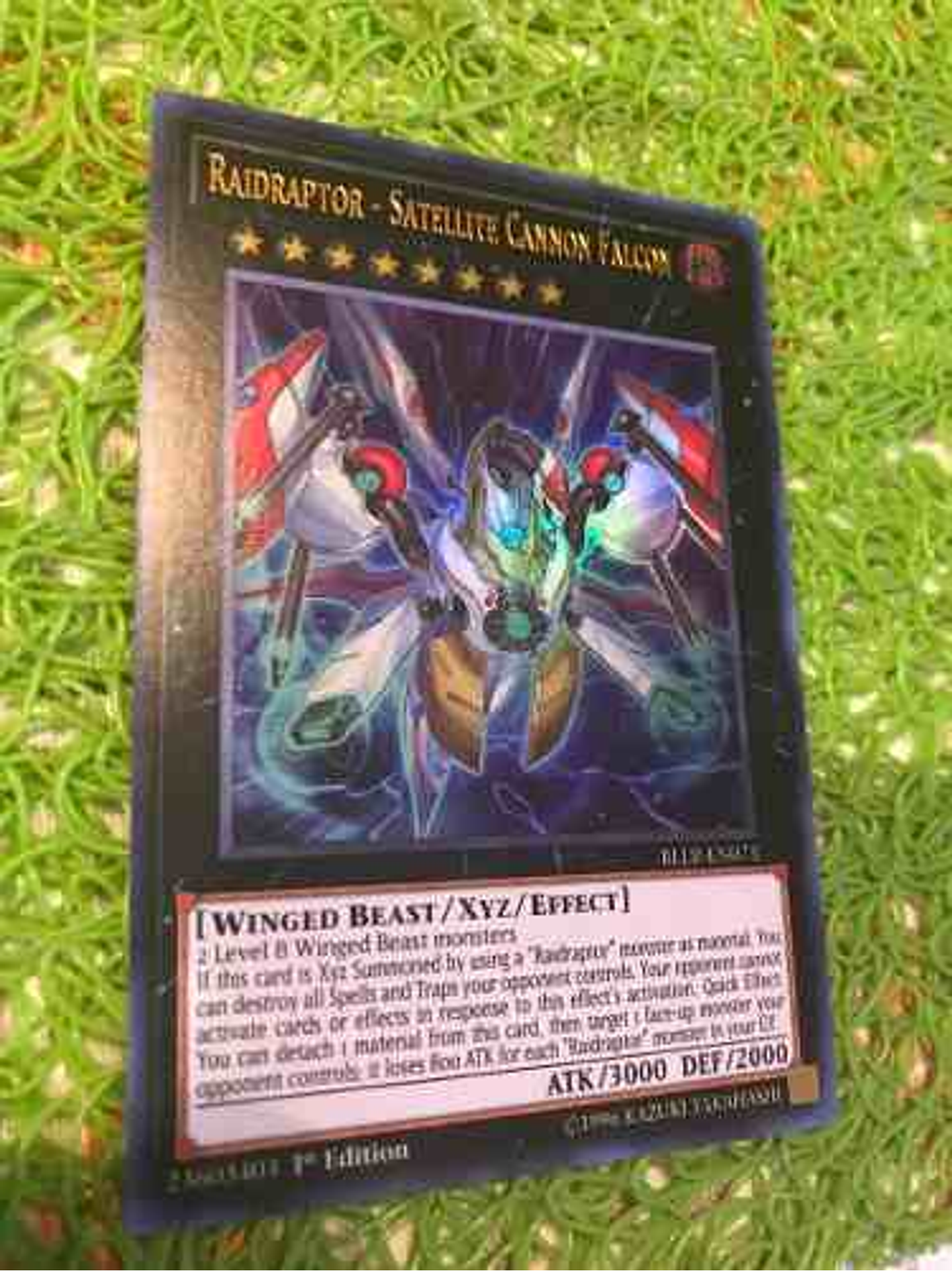 Raidraptor - Satellite Cannon Falcon - bllr-en073 - Ultra Rare 1st Edition 1